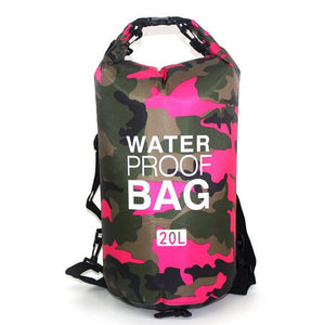 20L Outdoor Camouflage Portable Rafting Diving Dry Bag | eprolo