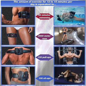 Abdominal Muscle Stimulator Trainer EMS Abs Fitness Equipment | eprolo