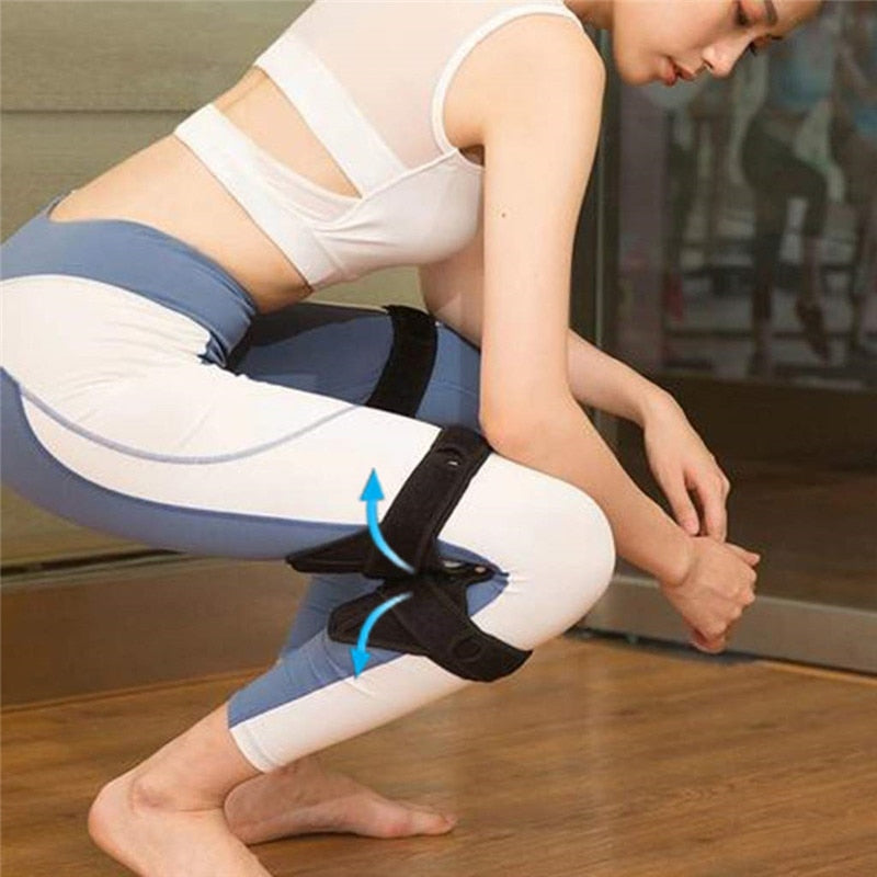 Breathable Non-slip Lift Joint Support Knee Pads Powerful Rebound Spring | GYMFIT24.COM