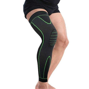 1PCS Mumian S33 Classic Black And Green Knitted Thermal Lengthen Sports Kneecaps | eprolo