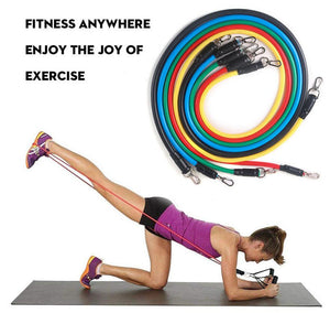 Resistance Bands 11 PCS Fitness loop ropes