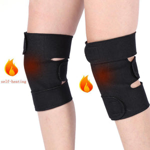 1 Pair Tourmaline Self Heating Knee Pads Magnetic Therapy