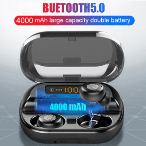 VOULAO Bluetooth 5.0 Earphone Wireless Sport