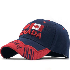 Baseball Cap with Canada  flag