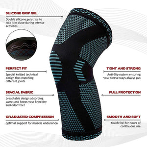 1PCS SKDK Elastic  sport kneepads support Fitness