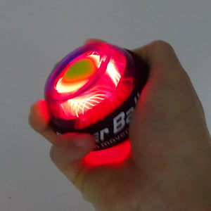 LED Wrist Ball Trainer Gyroscope Strengthener Gyro Power Ball Arm