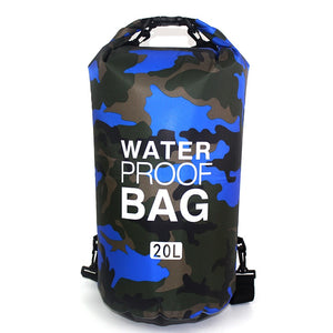 20L Outdoor Camouflage Portable Rafting Diving Dry Bag | eprolo