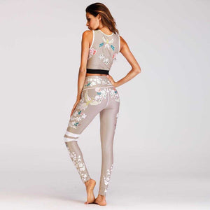 Floral Printed Sports Suit Gym WomenTracksuit | eprolo