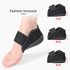 Height increasing heel protection cover