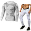 Camouflage Compression Baselayer Set Sports Compression Set Long Sleeve T-Shirt Tights