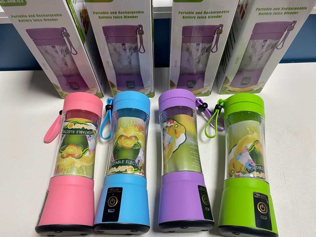 Portable rechargeable Electric Mini Juicer