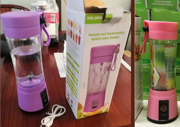 Portable rechargeable Electric Mini Juicer