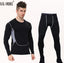 Camouflage Compression Baselayer Set Sports Compression Set Long Sleeve T-Shirt Tights