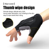 Half finger cycling gloves