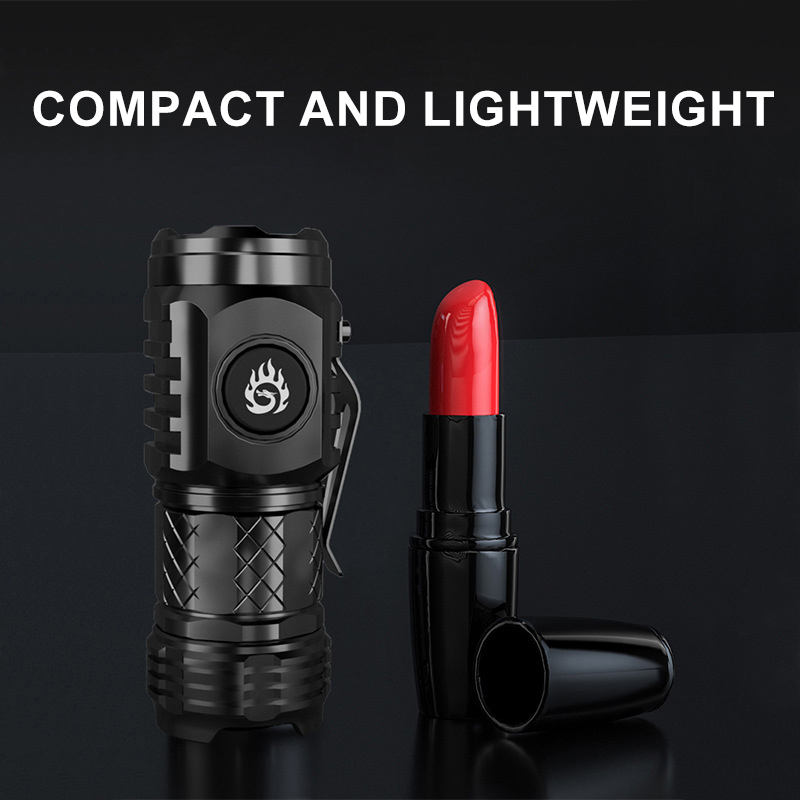 Flashlight Rechargeable 3 LED 3000 Lumens 5 Modes Outdoor