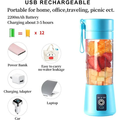 Compact Blend & Go™ Portable Rechargeable Blender