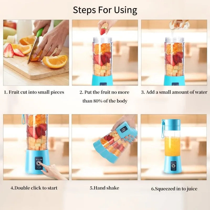 Compact Blend & Go™ Portable Rechargeable Blender