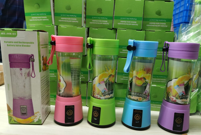 Portable rechargeable Electric Mini Juicer