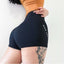 Summer Running Shorts Women Black  Quick Dry Gym Sport Shorts | eprolo