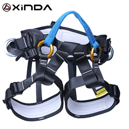 XINDA Camping Outdoor Hiking Rock Climbing Half Body Waist Support Safety Belt