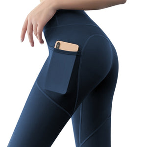 Women Yoga Sport Leggings with Phone Pocket