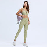 New Yoga Set 2 Pcs Tie Dye Sport Leggings