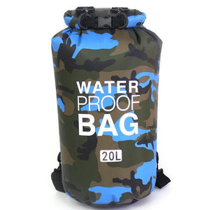 20L Outdoor Camouflage Portable Rafting Diving Dry Bag | eprolo