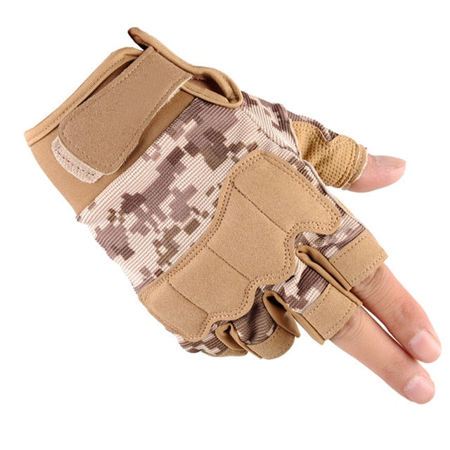 1 Pair Tactical Sports Fitness Weight Lifting Gym Gloves | eprolo