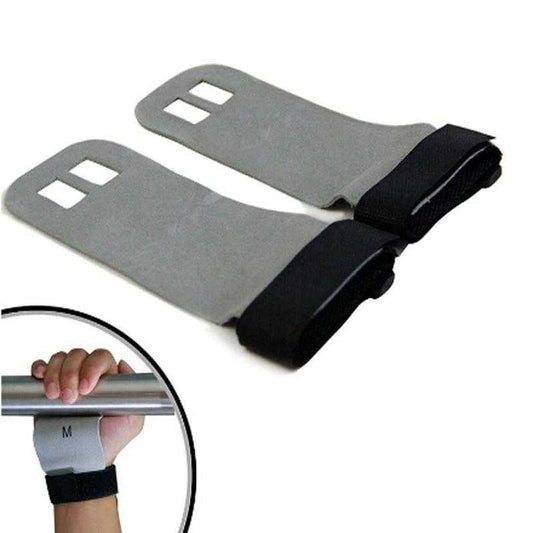 1 Pair S M L Hand Grip Synthetic Leather Crossfit Gymnastics Guard Palm Protectors Glove | eprolo