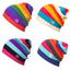 Outdoor Beanies Cap Casual Striped  Snowboarding Skiing Skating