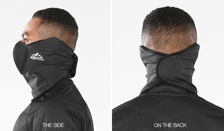Winter Black Caps Running Scarf Anti-UV Headwear Bicycle sport mask