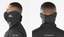 Winter Black Caps Running Scarf Anti-UV Headwear Bicycle sport mask