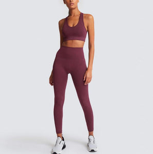 Women's Seamless Yoga Suit Sportswear