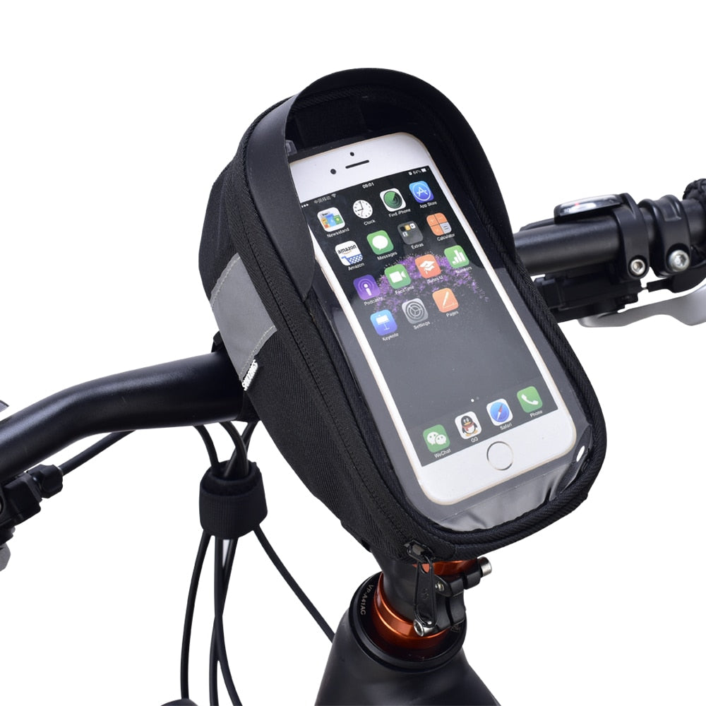 Sahoo  Bike Head Handlebar Cell  Phone Bag | eprolo