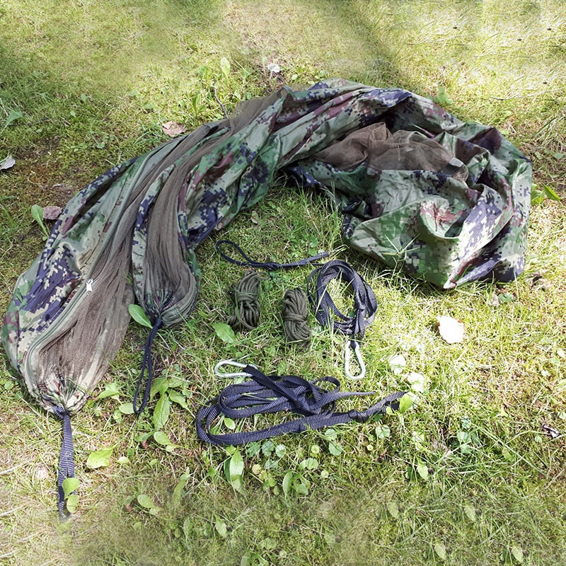 1/2 Person Outdoor Mosquito Net Hammock