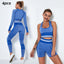 4Pcs Women Vital Seamless Fitness Set
