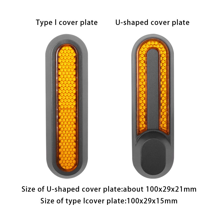 4pcs Protect Wheels Cover Hubs Cap Protective Warn Shells Reflective Stickers for Scooter