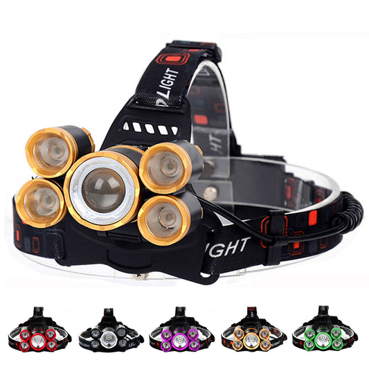 Faro LED 50000lm Faro 5*T6