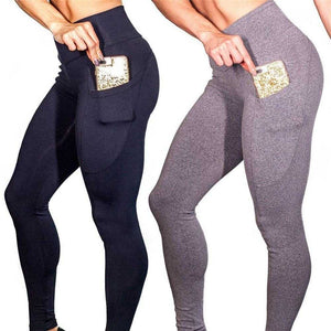 Push Up Black Leggings Women Fshion High Waist Workout  Leggings | eprolo