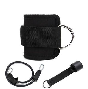 Resistance Bands with Ankle Straps Cuff with Cable for Attachment