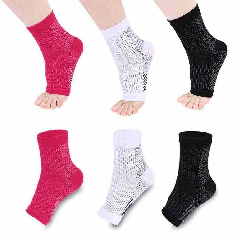 1pair Foot Compression Sleeve Anti Plantar Support Ankle | eprolo