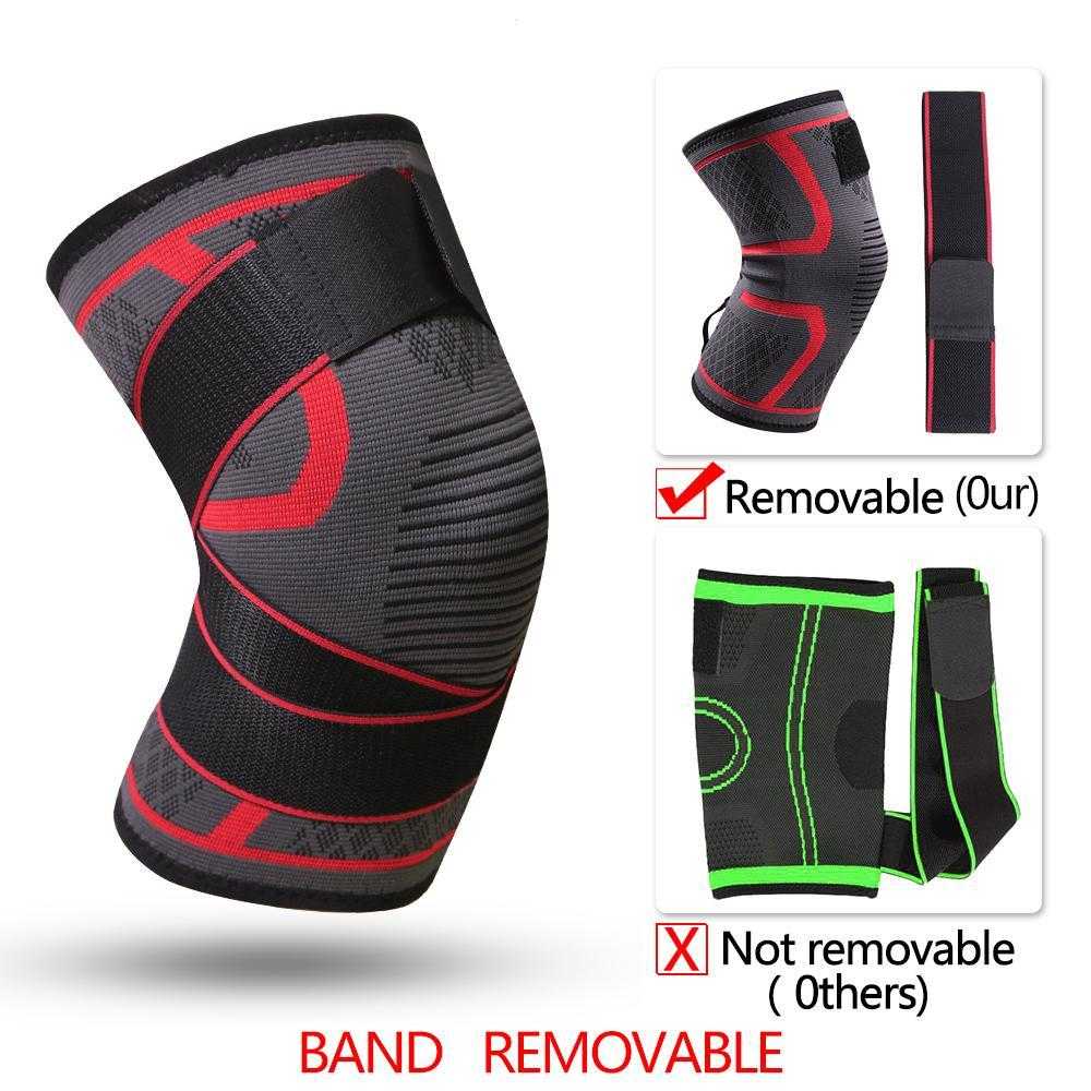 1PC New Band Removable Pressurized Knee Pads | eprolo