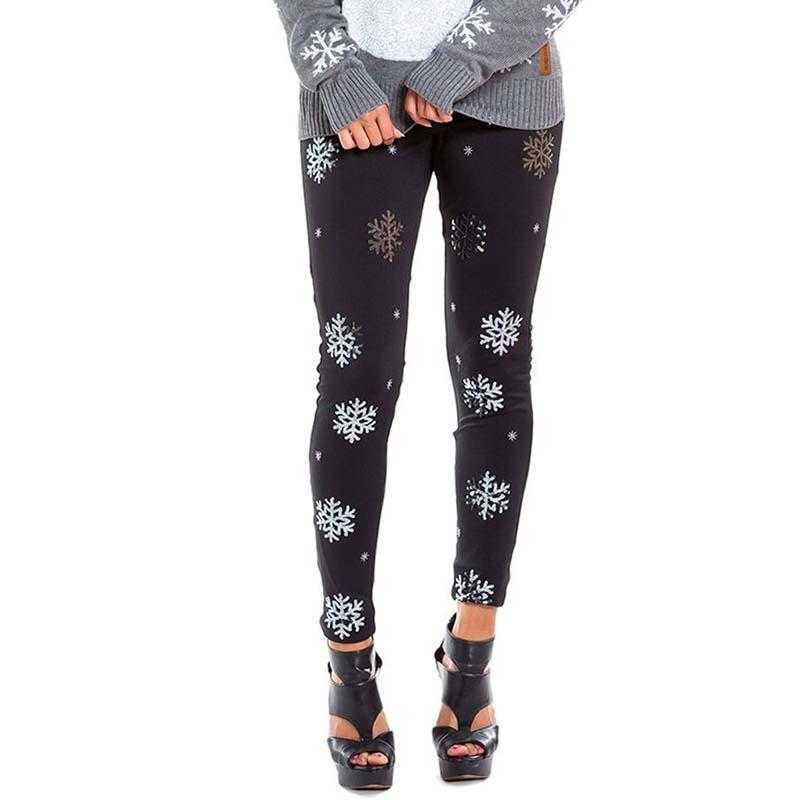 Women New Year Print Legging Ladies Pants Women | GYMFIT24.COM