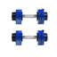 Adjustable Dumbbell Fitness Dumbbell with Handle and Weight Plate