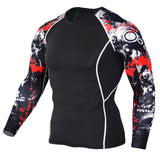 Mens Compression Shirts 3D Teen Wolf Jerseys Long Sleeve T Shirt | eprolo