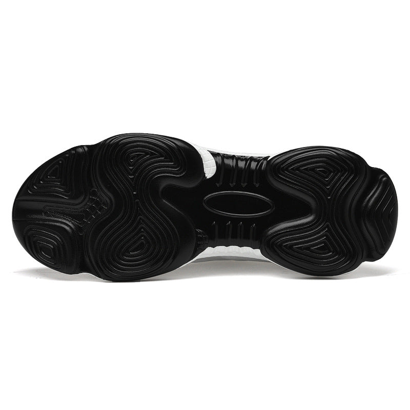 Zapatos nuevos de primavera y otoño para hombre, zapatillas de deporte informales con amortiguación de aire para correr en el extranjero y suela suave