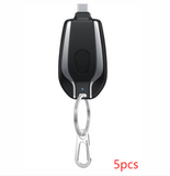 1500mAh Mini Power Emergency Pod Keychain Charger