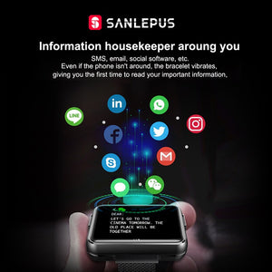 SANLEPUS Smart Watch Fitness bracelet