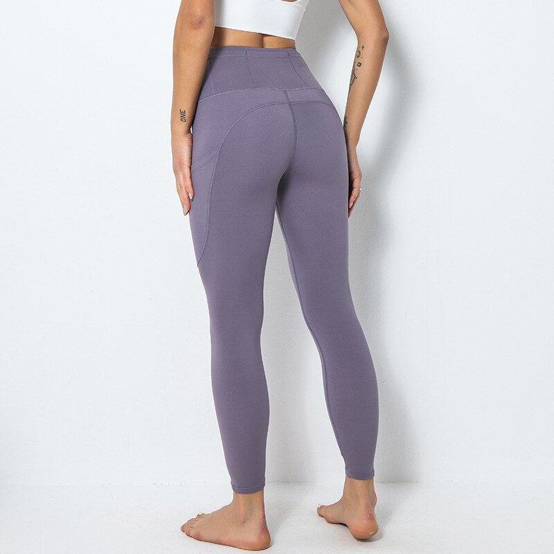 High Waist Yoga Pants with Pocket