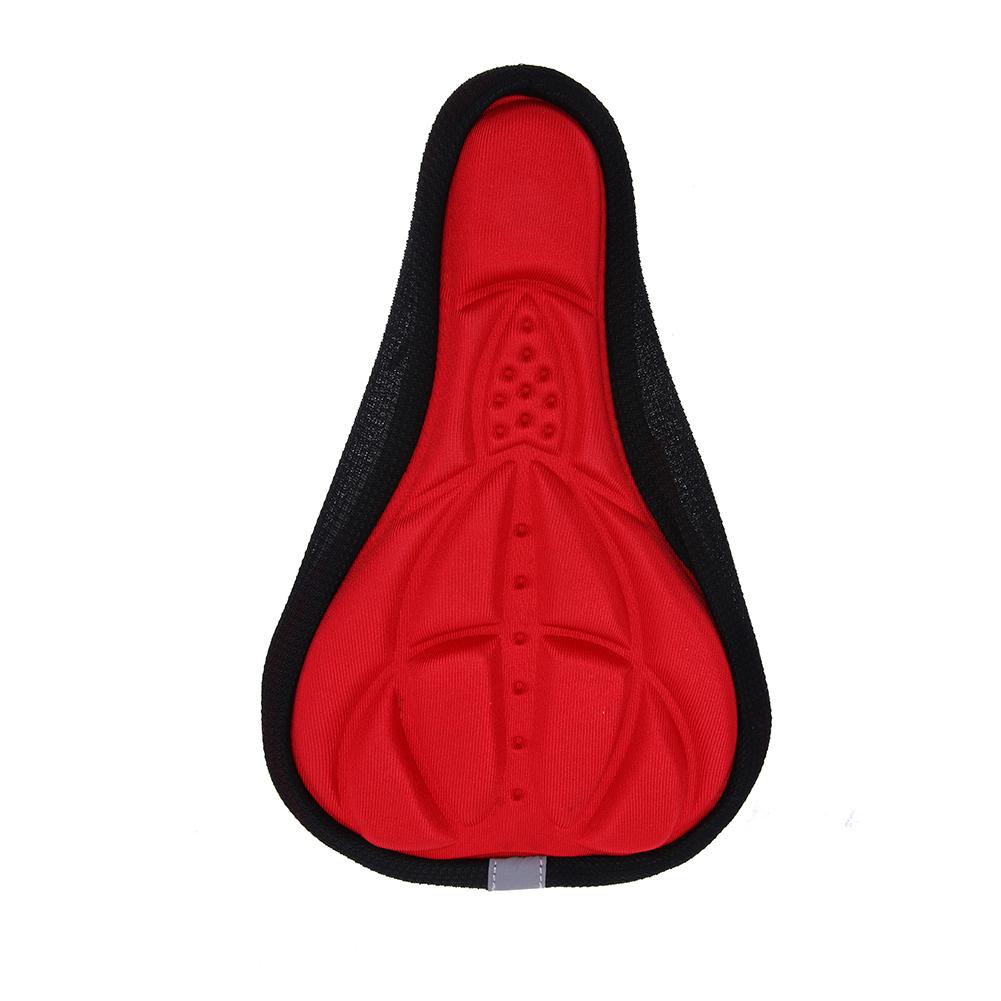 Funda de cojín para asiento de bicicleta de montaña, con gel de silicona 3D ultra suave y extracómodo y grueso